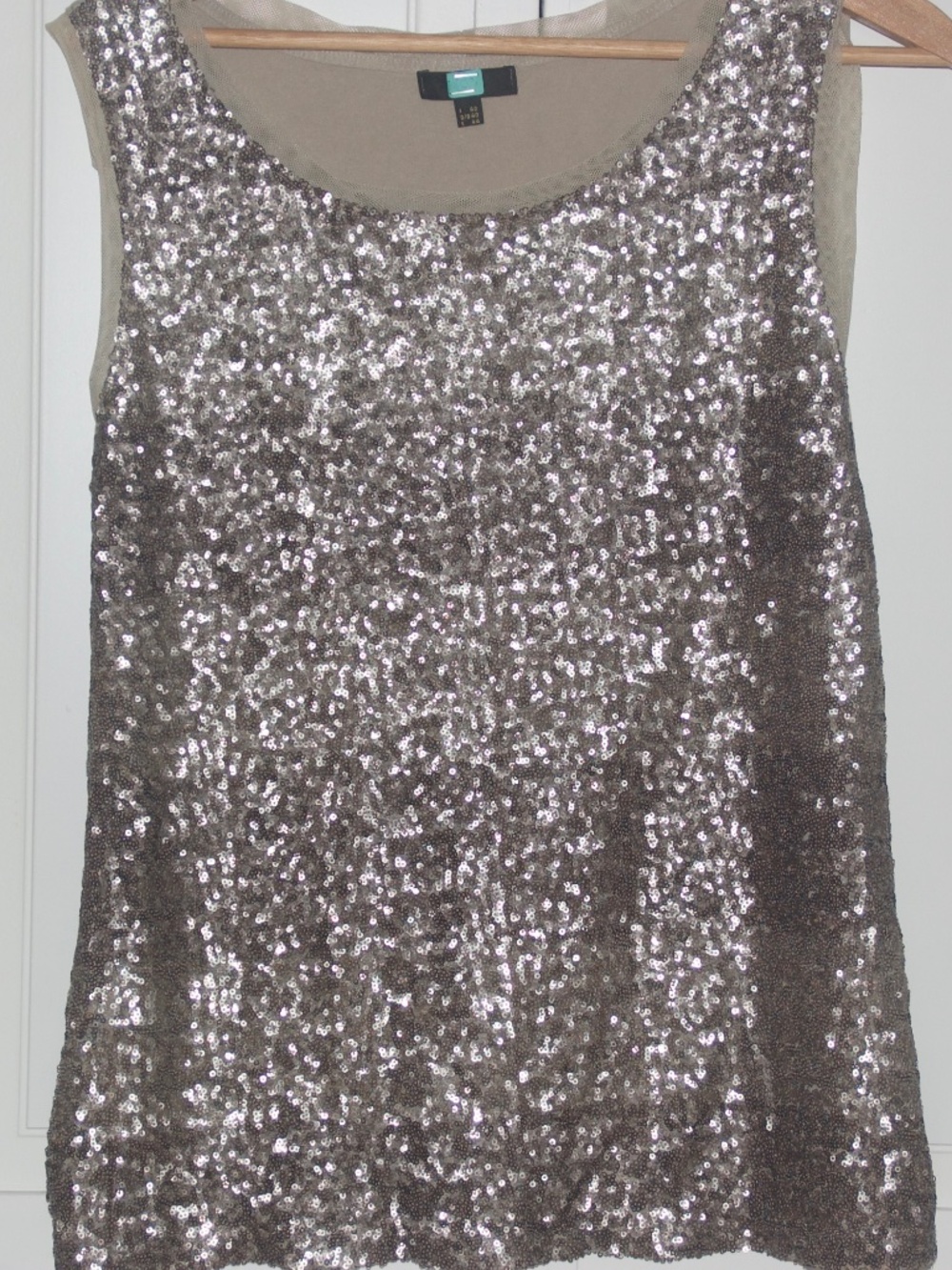 Sparkly top , 1.2.3 , SIZE 42 EU